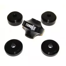 Torque Solution Solid Differential Bushing - Billet Inserts - EVO X