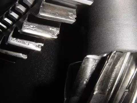 badly damaged part